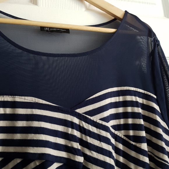 ☀️ Striped Layered Short Sleeve Top - Picture 8 of 8